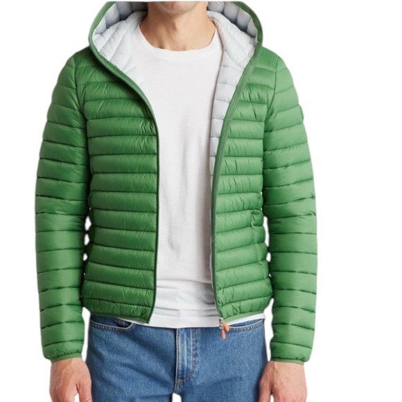 🍀Save the Duck Donald quilted hooded insulates puffer jacket XXL NEW🍀 - Picture 2 of 7